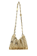 Paco Rabanne Gold Metal 1969 Nano Shoulder Bag