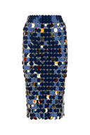 Paco Rabanne Multicolor Maxi Sequins spódnica