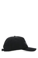 Valentino Garavani Black Nylon Baseballkappe