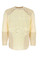 Marine Serre Two Tone Crochet Oversize Sweater