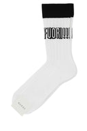 Calzini Gucci in misto cotone elasticizzato bianco
