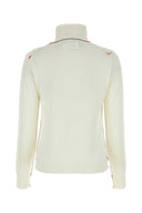 Maison Margiela Ivory Wool Sweater