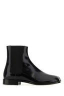 Stivaletti Tabi in pelle nera Maison Margiela