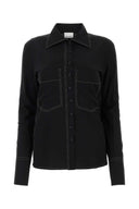 Low Classic Black Silk Blend Shirt