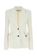 JW Anderson White Stretch Polyester Blend Blazer