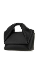 Jw Anderson Black Nappa Leather Midi Twister Handbag