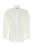 Nanushka White Poplin Kabel Shirt