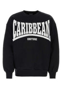 Botter schwarzer Baumwoll -Sweatshirt