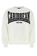 Botter weiße Baumwoll -Sweatshirt