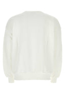 Botter weiße Baumwoll -Sweatshirt