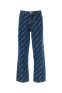 Umbro gedruckte Dehnungs -Jeans