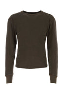 Entire Studios Brown Cotton Sweater
