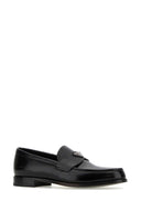 Prada schwarze Leder -Ladung