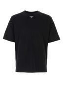 Prada Schwarzes Baumwoll-T-Shirt