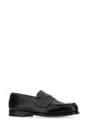Prada schwarze Leder -Ladung