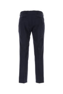 Prada Midnight Blue Stretch Woll Pant
