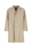 Prada Sand Nappa Leather Coat