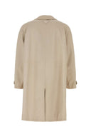 Prada Sand Nappa Leather Coat