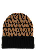 Valentino Garavani Printed Cashmere Beanie Hat