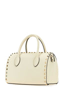 Valentino Garavani Rockstud-Handtasche aus elfenbeinfarbenem Leder
