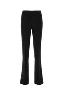 Salvatore Ferragamo Black Crepe Pant