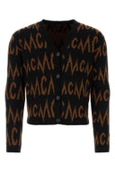 MCM Hafted Cashmere Blend Cardigan