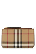 Borsa moneta di tela stampata