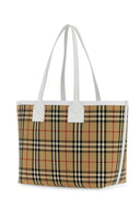 Burberry Embroidered Canvas London Shopping Bag