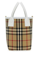 Burberry Embroidered Canvas Mini London Handbag
