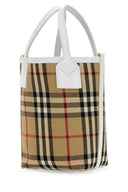 Burberry Embroidered Canvas Mini London Handbag