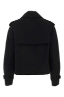 Burberry Black Gabardine Trench