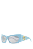 Gucci Hellblaue Acetat-Sonnenbrille