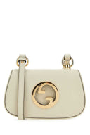 Gucci Ivory Leather Gucci Blondie Crossbody Bag