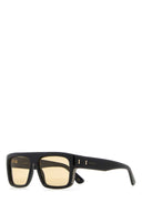 Occhiali da sole Gucci in acetato nero