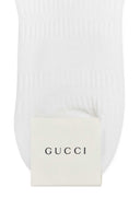 Weiße Gucci-Socken aus Stretch-Baumwollmischung