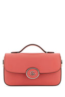Borsa a mano Gucci Mini Petite Gg in pelle rosa scuro