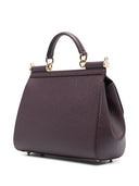 Dolce & Gabbana Grand sac à main en cuir Sicile