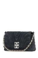 Givenchy Black Denim Medium 4 G Soft Handbag