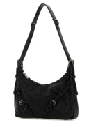 Givenchy Black Fabric Mini Voyou Shoulder Bag