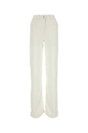 Givenchy Elfenbein Viskose und Jeans Jeans