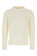 Prada Ivory Wool Blend Sweater