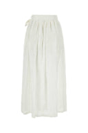 Chloe White Linen Paloma Chloã© X Eres Skirt