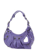 Balenciaga Hellviolettes Leder Le Cagole S Umhängetasche