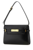 Cartera sobre Manhattan de cuero negro de Saint Laurent