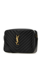 Saint Laurent Black Leather Crossbody Bag