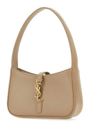 Bolso de mano Saint Laurent Cappuccino Mini Le 5 ã  7 de piel