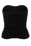 Saint Laurent Black Viscose Top