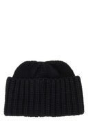 Cappello da berretto in cashmere di Saint Laurent Black