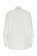 Camicia di cotone bianco Prada