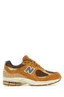 New Balance Camel Suede And Mesh 2002 R Sneakers